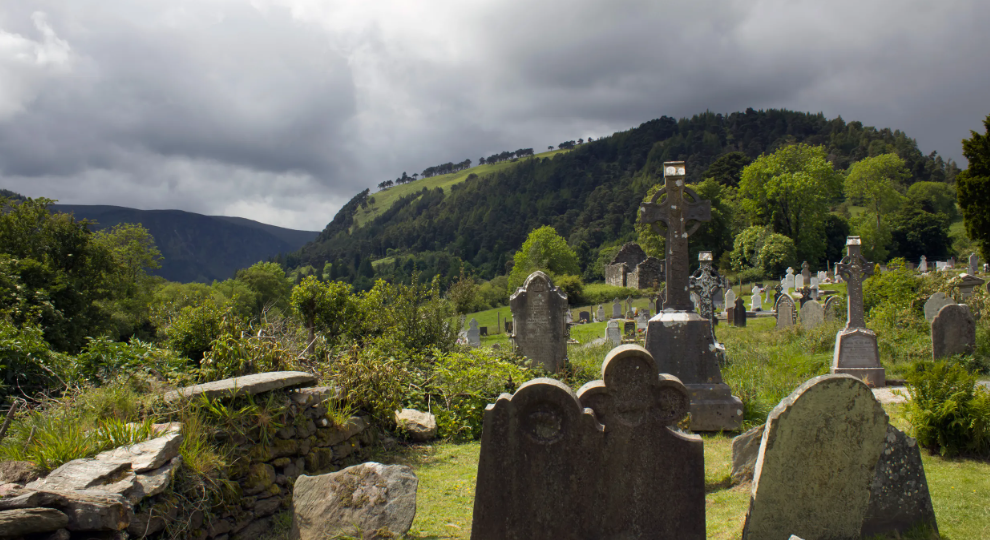 Glendalough Monastic Site, County Wicklow, Ireland